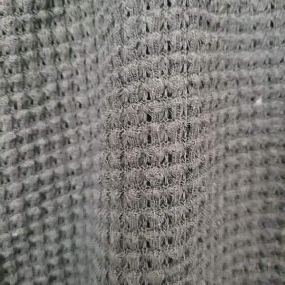 Shein Curve Black Pull On Waffle Shorts Size 4XL - Picture 6 of 7